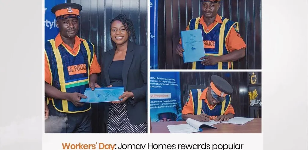 Jomav Homes rewards traffic warden with Plot of land.